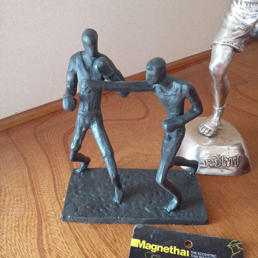 ムエタイ　ボクシング 　置物