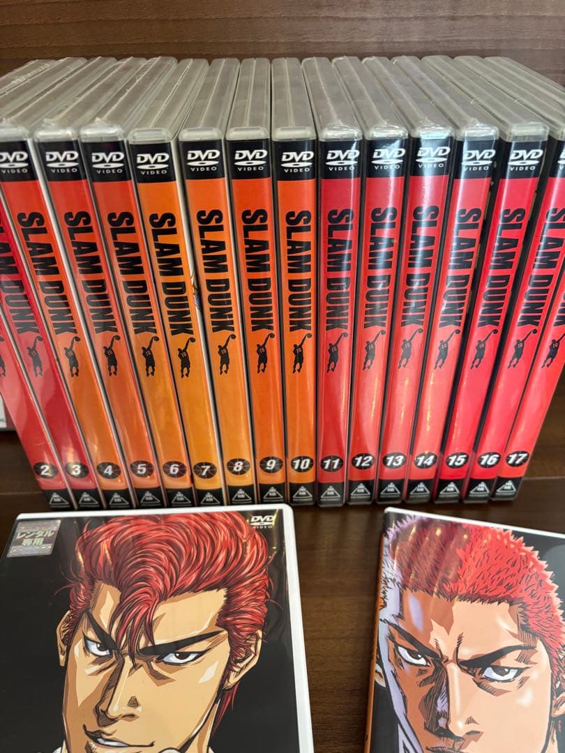 スラムダンク　SLAM DUNK DVD 全17巻セット　劇場版3作品セット