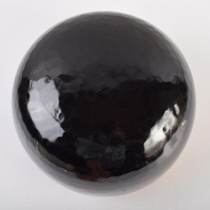 仏教美術　仏具　銅製鎚目　紅葉蒔絵　本手打　おりん　V　8937