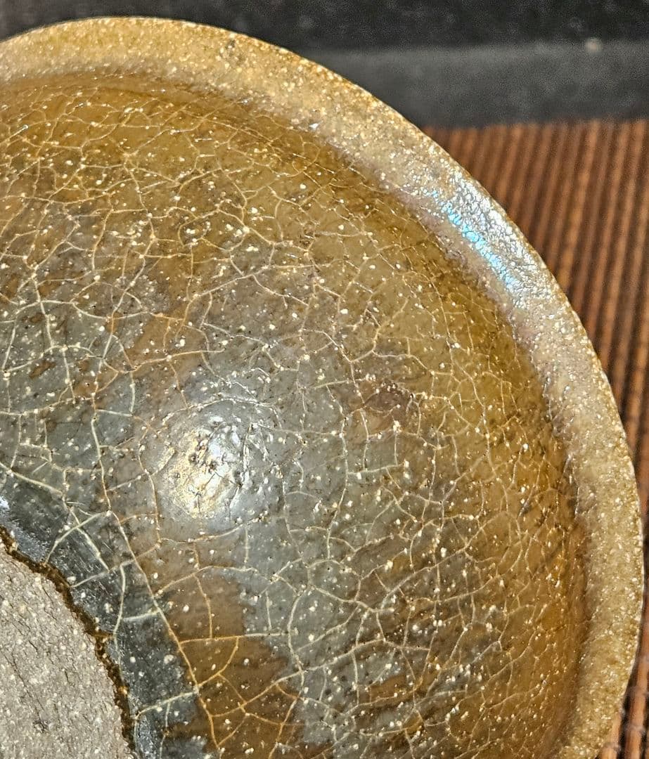 【名品❗】中国古美術　中国古陶磁　褐釉　天目茶碗　伝世時代箱附属　茶道具　茶器