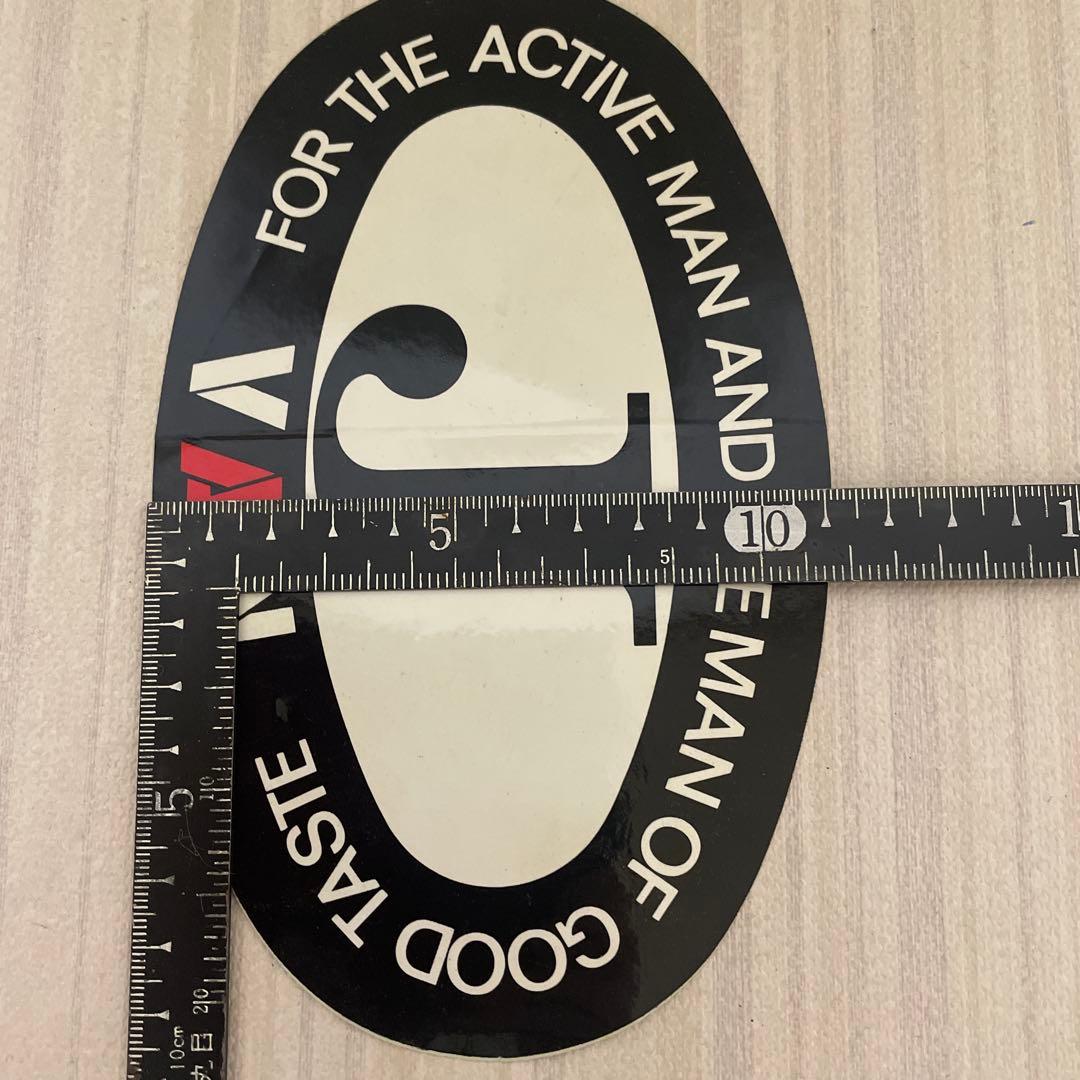 保管品 レトロVAN ロゴステッカー 2枚 IVY