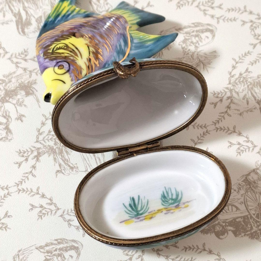 ★幻想的★エンゼルフィッシュ リモージュボックス