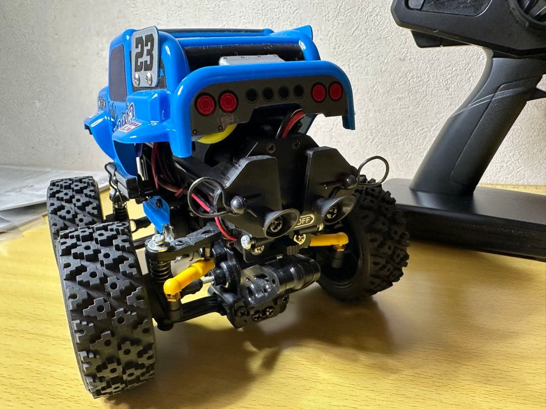 開封済み未使用品　タミヤコミカルウイリー マッドマッド 完成モデル SW-01