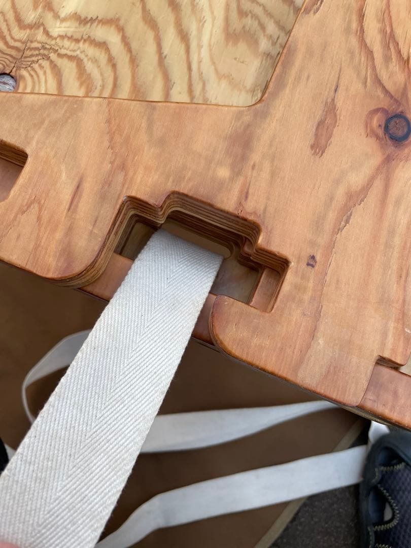 【値下げ美品】YOKA(ヨカ) L-TABLE 2台セット ウッドテーブル