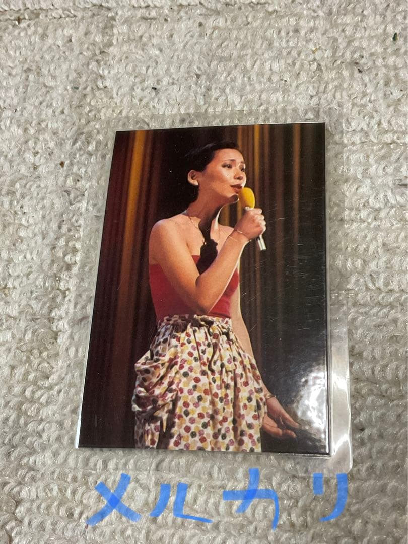 中原理恵／アイドルの友・ブロマイド5枚セット。【歌手　女優　タレント昭和レトロ】