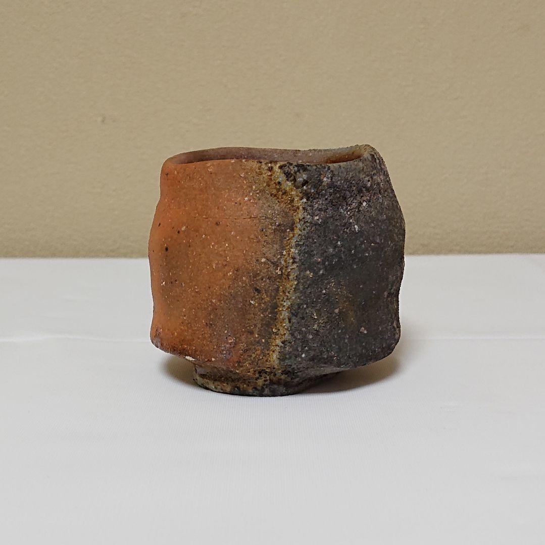 隠崎隆一　備前 窯変ぐい呑