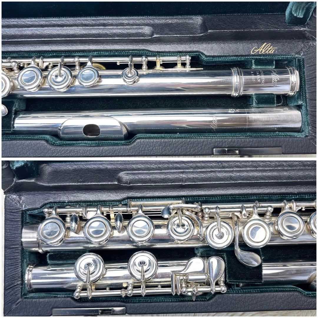 Altus アルタス A1007 頭部管・管体銀製 Eメカ フルート