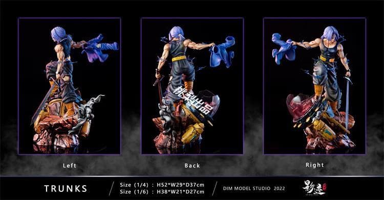 新品未開封『ドラコンボール』 　未来トランクス　 ガレージキット スタチュー