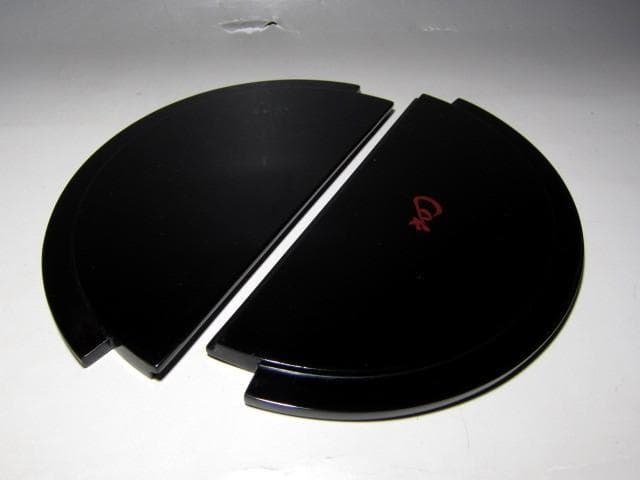 千家十職 中村宗哲 真塗手桶水指 裏千家十四代 淡々斎花押　　　　　v167