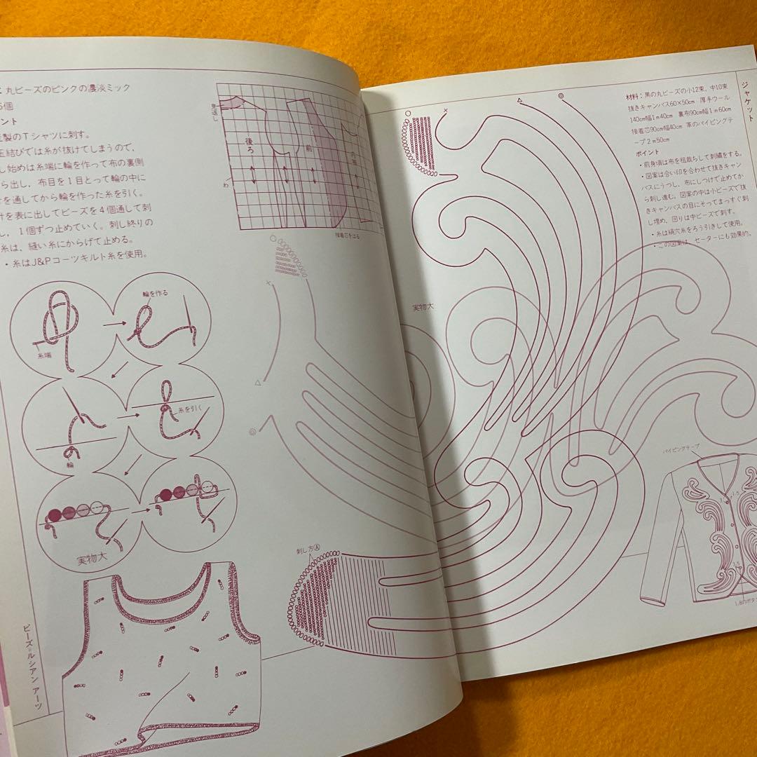 手芸本 絶版貴重 プレミア ビーズワーク 松浦香苗のホビーブック 文化出版局