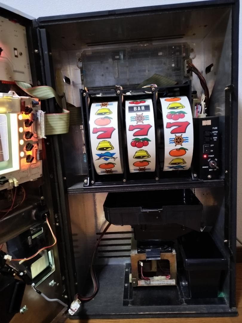 【パチスロ実機】オリンピア★ブルーマリーンⅡ【不要機付き】４号機・レトロ