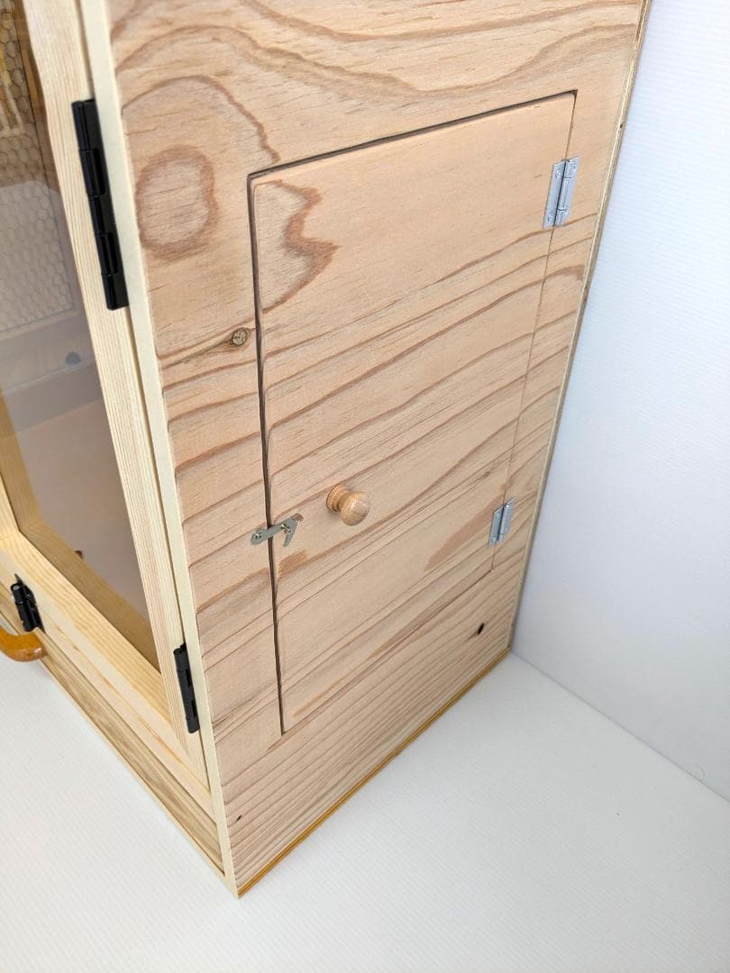 【アウトレット１点限定】鳥類ケージ 側面開閉窓 W598×D300×H600mm