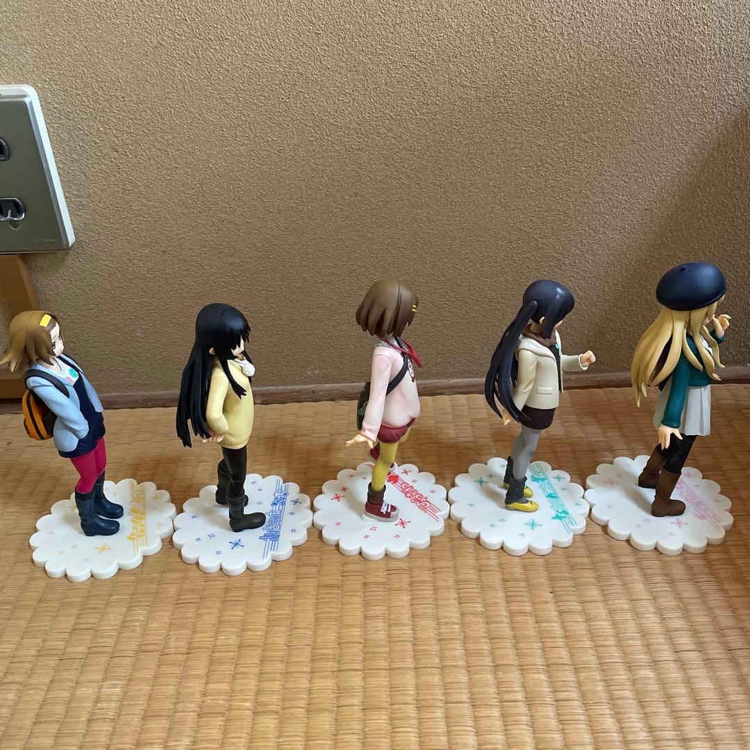 匿名配送　映画けいおん! フィギュア　5体セット