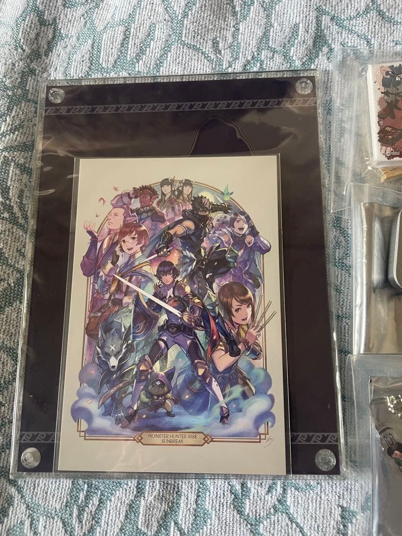 ウツシ教官　グッズまとめ売り　モンスターハンターライズ;サンブレイク　アクキー