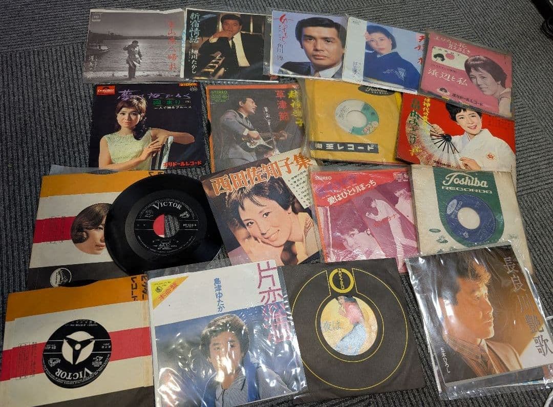 レコード 邦楽 洋楽 まとめ売り 昭和レトロアイテム ソノシート フォノシート