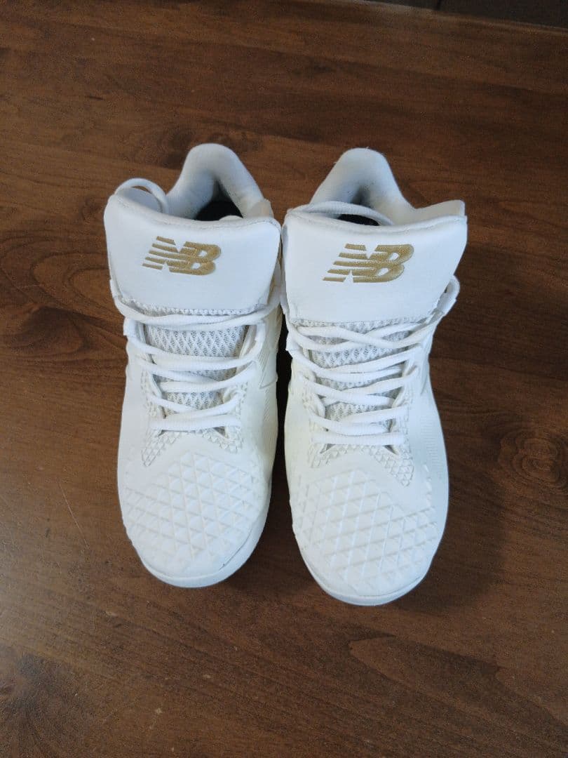 25.5㎝ ニューバランス Ohtani v1 l 野球 白 高校