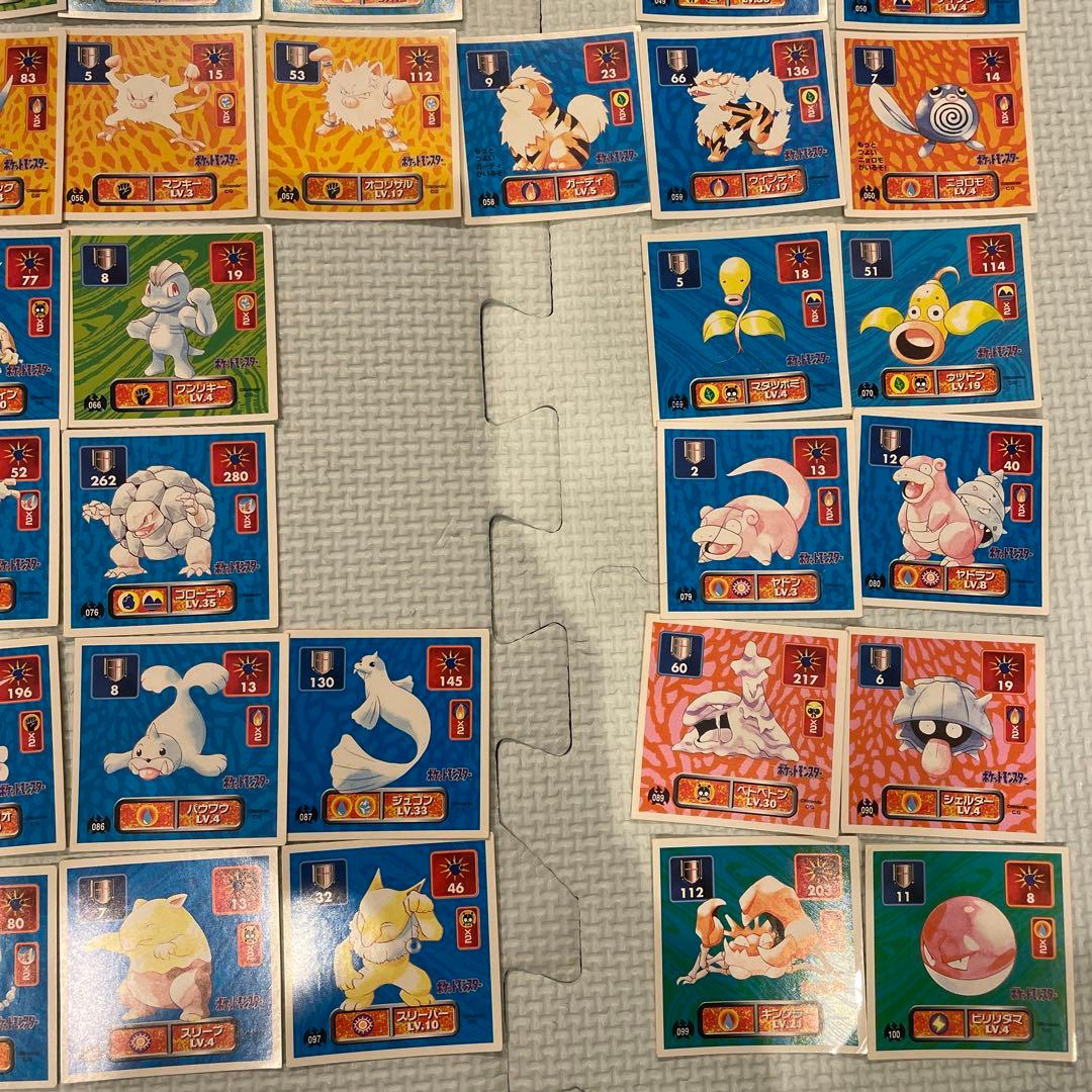 ポケモンシール烈伝　① 初代　アマダ　バラ売り可