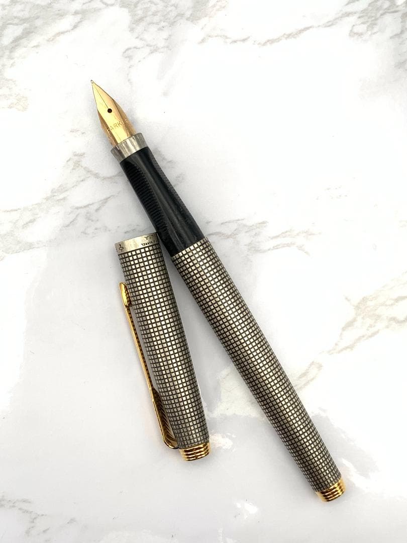 PARKER　パーカー　万年筆　14K　箱付き