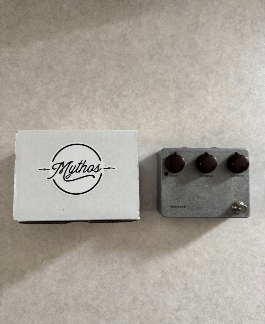 ギター Mythos Pedals Mjolnir Limited Silver