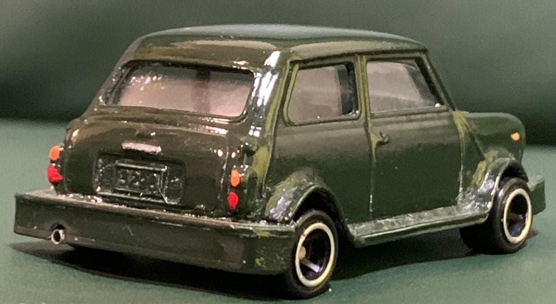 改造品 トミカ ミニクーパー ERAターボ風 グリーン