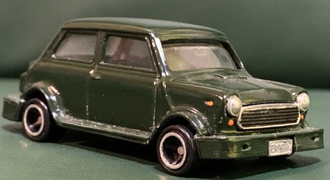 改造品 トミカ ミニクーパー ERAターボ風 グリーン