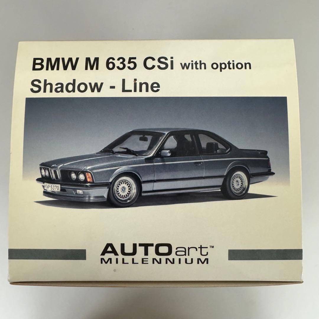 【新品】オートアート  M635 CSi Shadow-Line 1/18