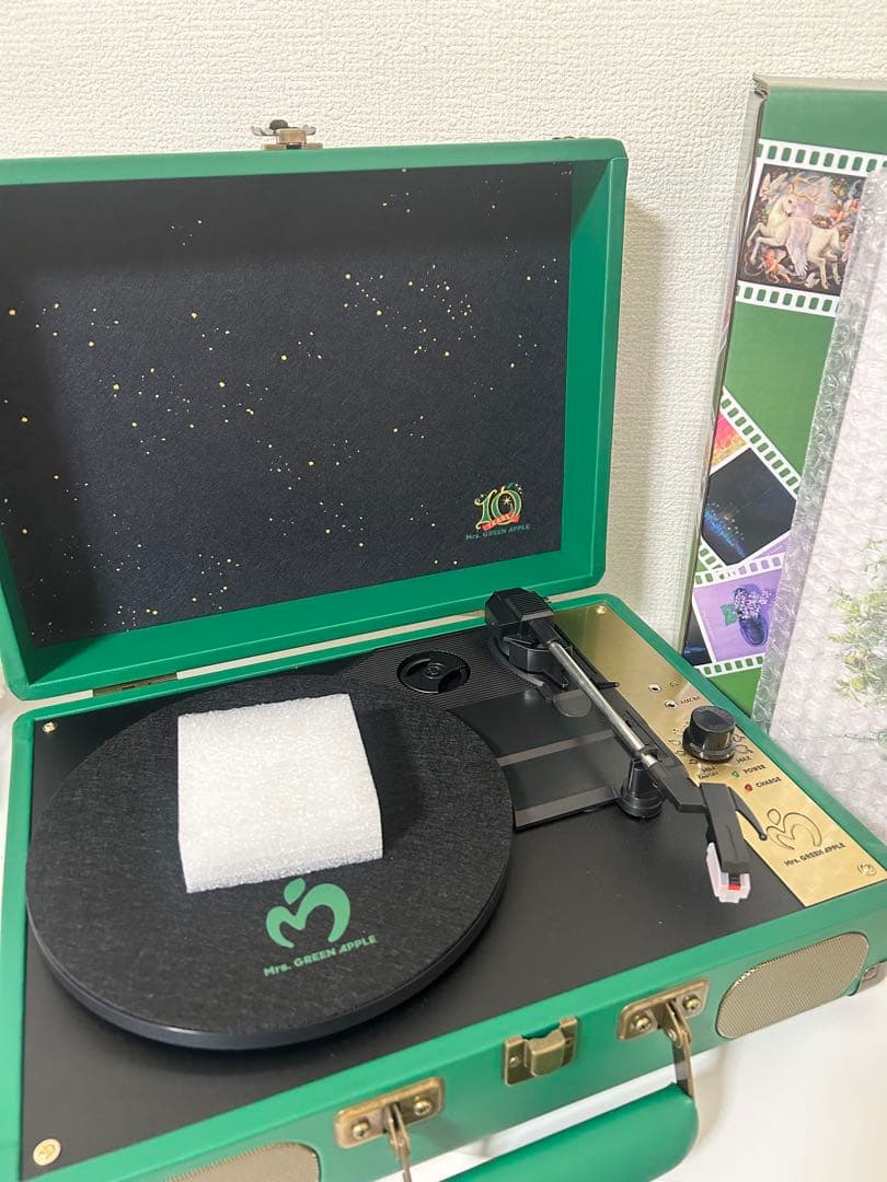 Mrs. GREEN APPLE ミセス レコードプレーヤー レコード