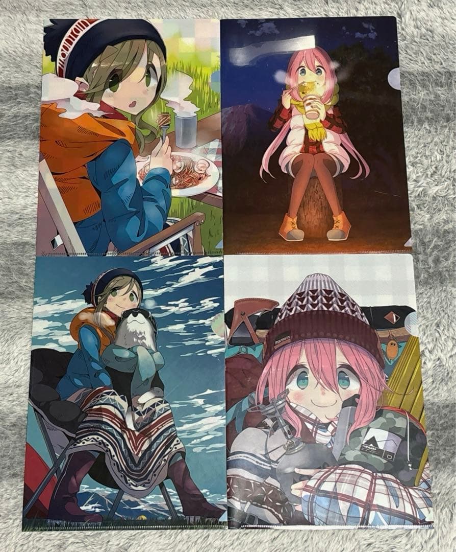 ゆるキャン クリアファイル まとめ売り18枚 原作絵