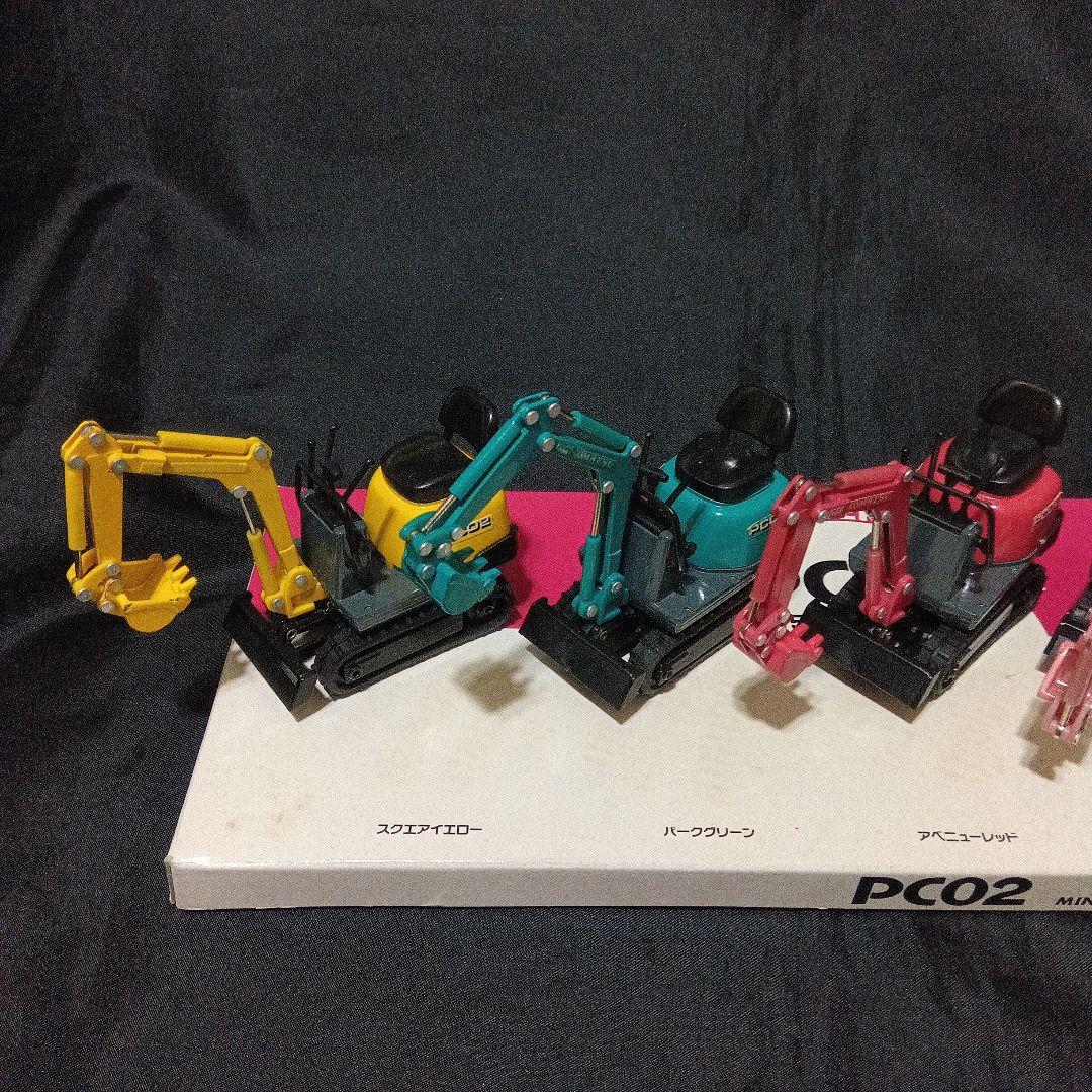 KOMATSU PC02 MINI POWER SHOVEL （5台セット）