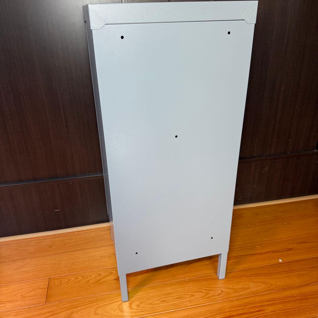 HERMOSA ロワールスチールキャビネット ライトグレー