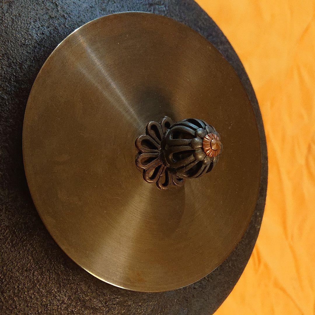 釜師政光作の阿弥陀堂茶釜