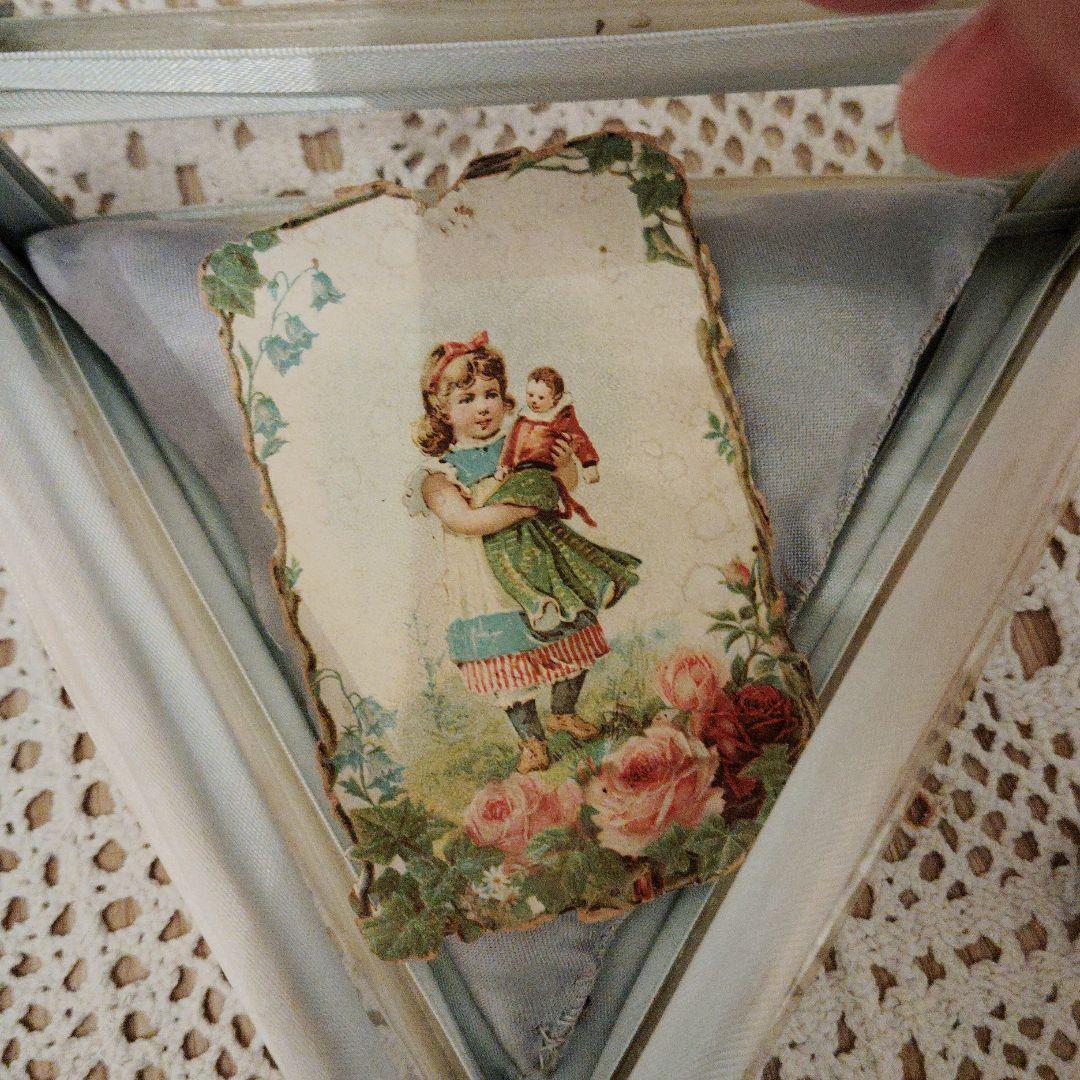 フランスアンティーク♡りぼんガラスケースおまけ付き