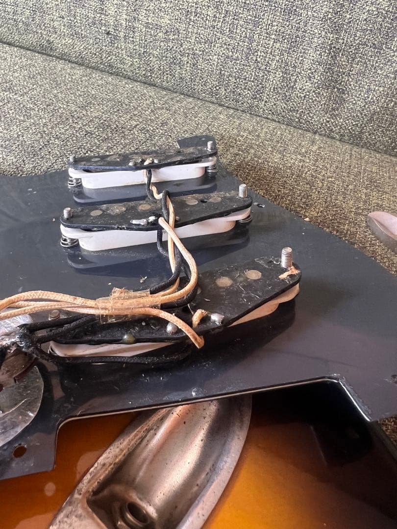 メーカー不明　ストラトタイプ　コンポーネント