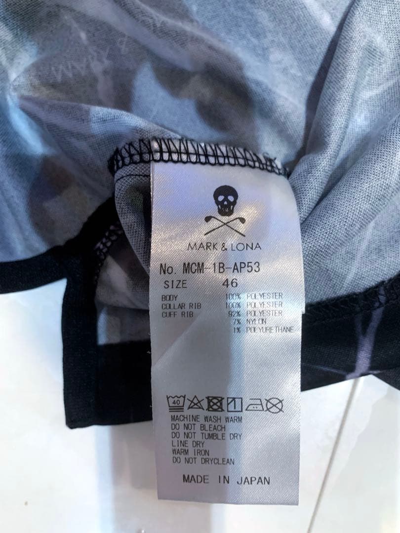 超希少　美品　マークアンドロナ　MARK＆LONA コードコレクション　ポロ