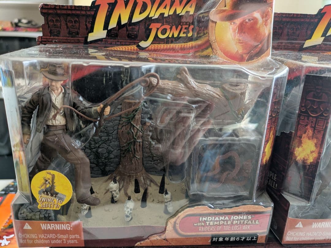 絶版　インディ・ジョーンズ　ハスブロ社　未使用未開封フィギュア5個おまとめ
