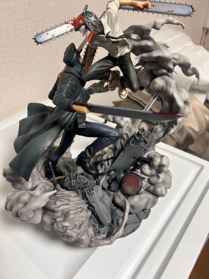 s-fireスーパーシチュエーションフィギュア　チェンソーマンvsサムライソード