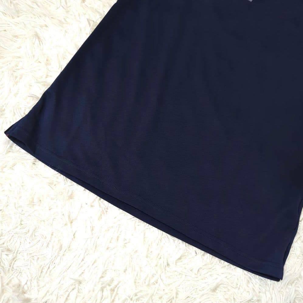 ブリーフィング　ハーフジップ フーディー　ネイビー　サイズS