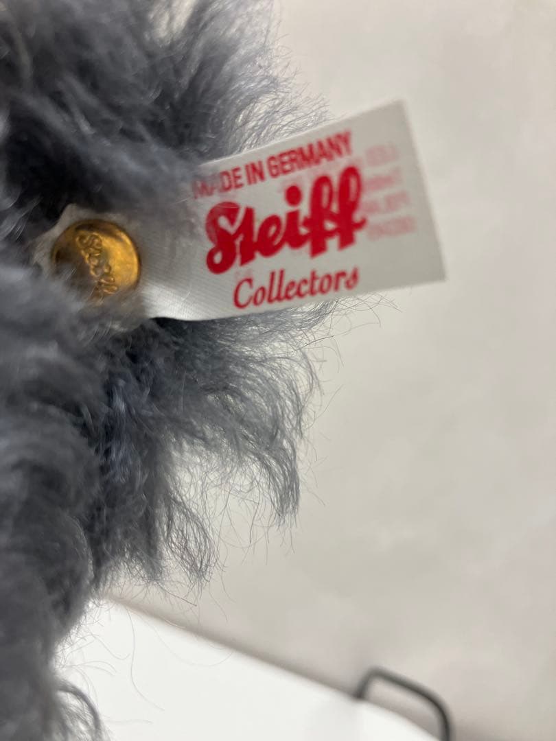 シュタイフ × junhashimotoコラボ テディベア グレー 【4854】