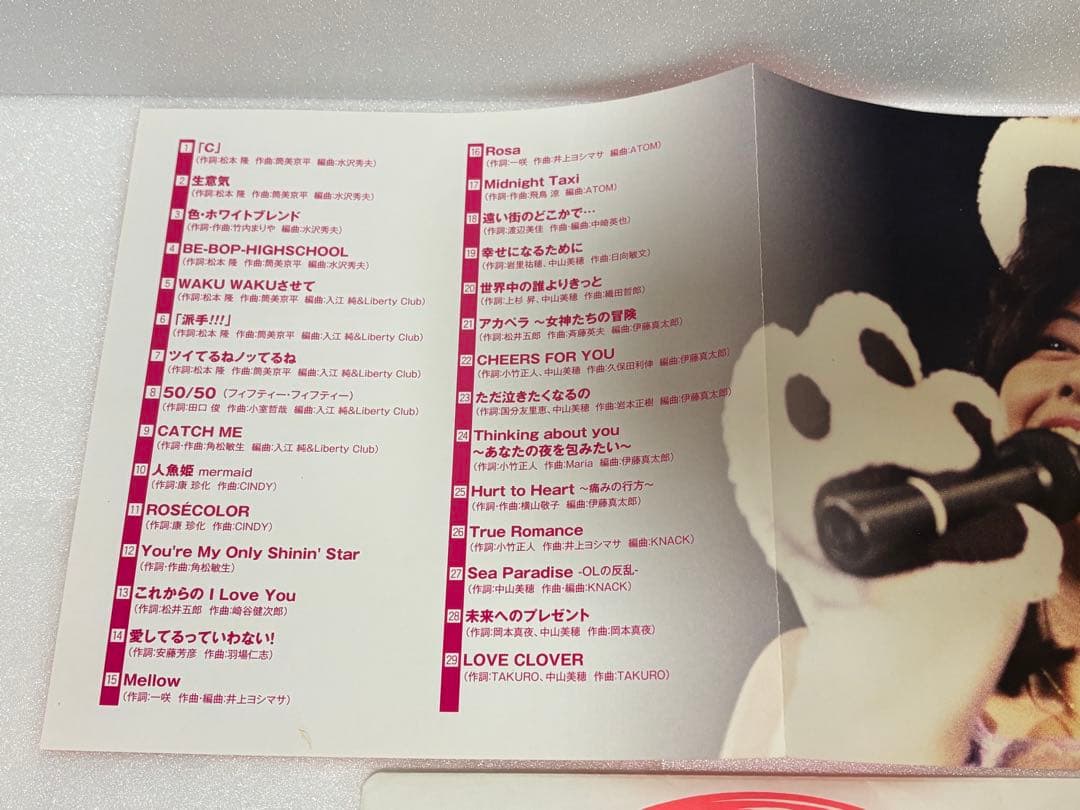 中山美穂　30th THE PERFECT SINGLES BOX 限定版