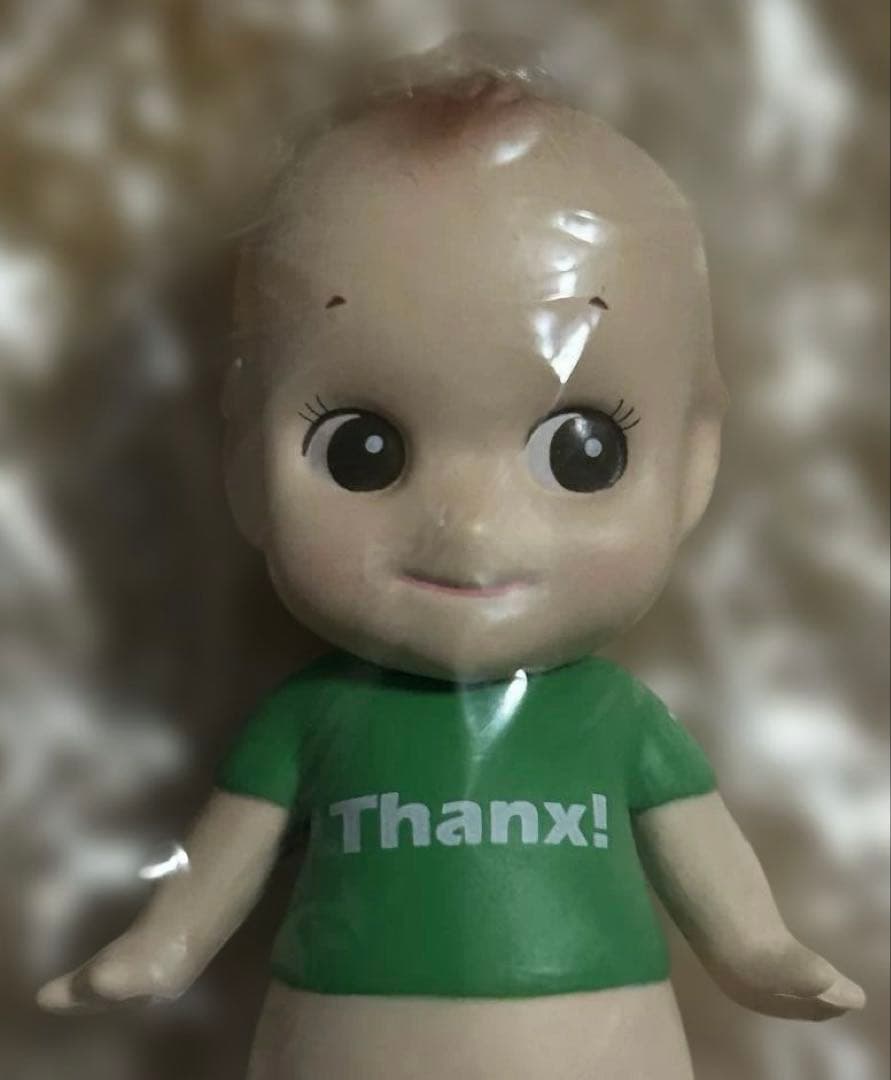 ソニーエンジェル Tシャツシリーズ Thanx! 緑 足裏刻印2005 初期