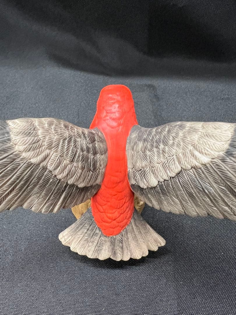 A4【used】PAKER デュオフォールドスカーレッドタナガー 万年筆スタンド