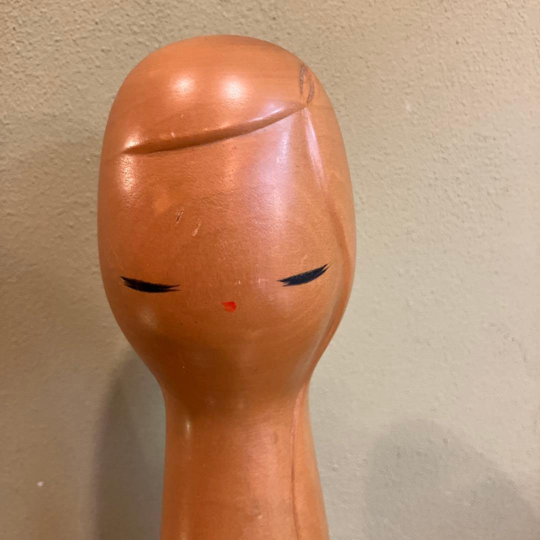 創作こけし　 辻田亮三「あさつゆ」KokeshiDoll 内閣総理大臣賞受賞