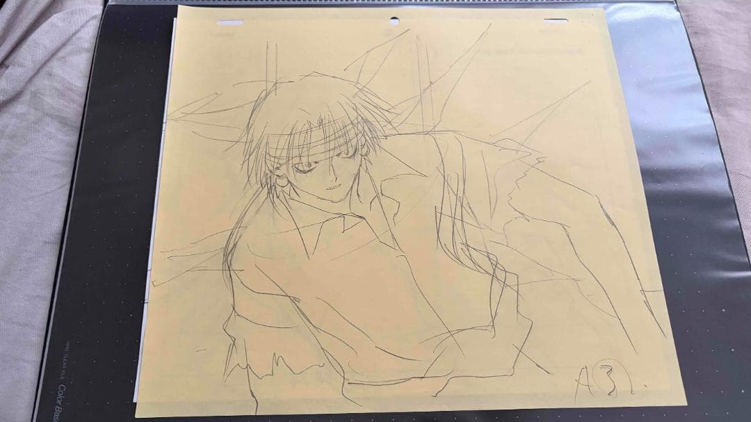 HUNTER×HUNTER クロロ レイアウト セル画 ハンター×ハンター