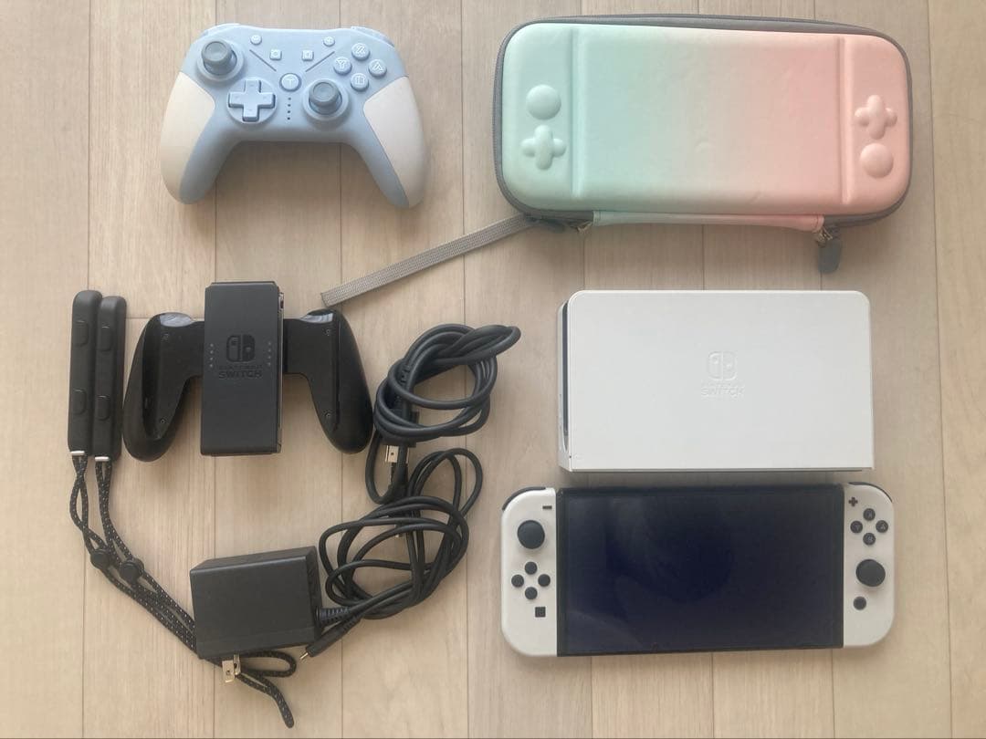 Nintendo Switch 有機ELモデル ホワイト本体　おまけ付き