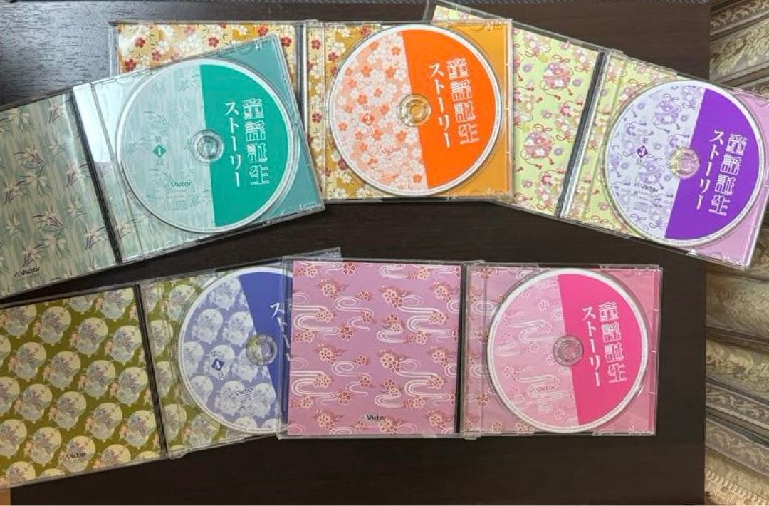童謡誕生ストーリーCD5枚セット 童謡100年victor ビクター