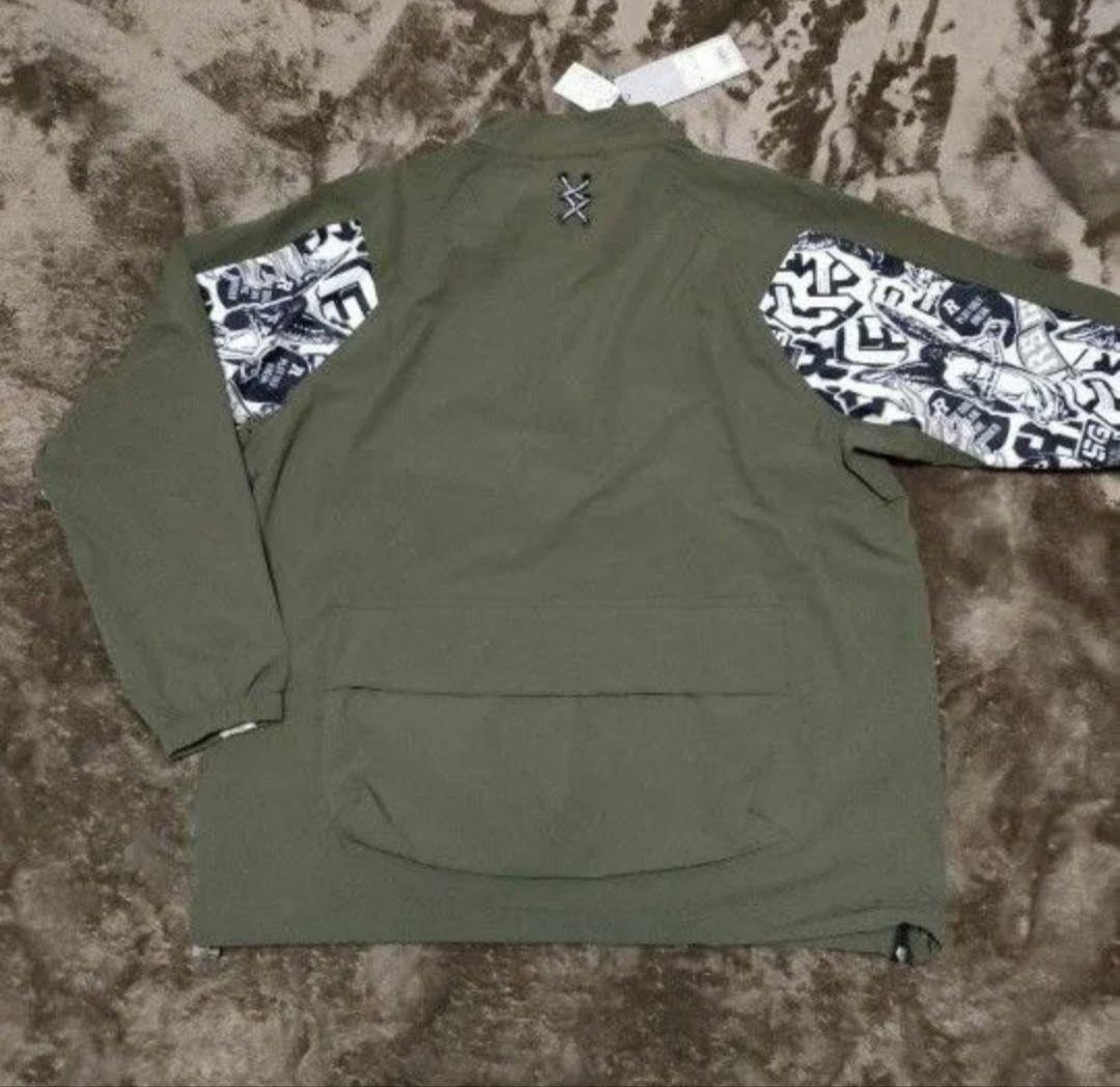 新品 6サイズ 定価36,300円 ラッセルノ ハーフジッププルオーバーブルゾン