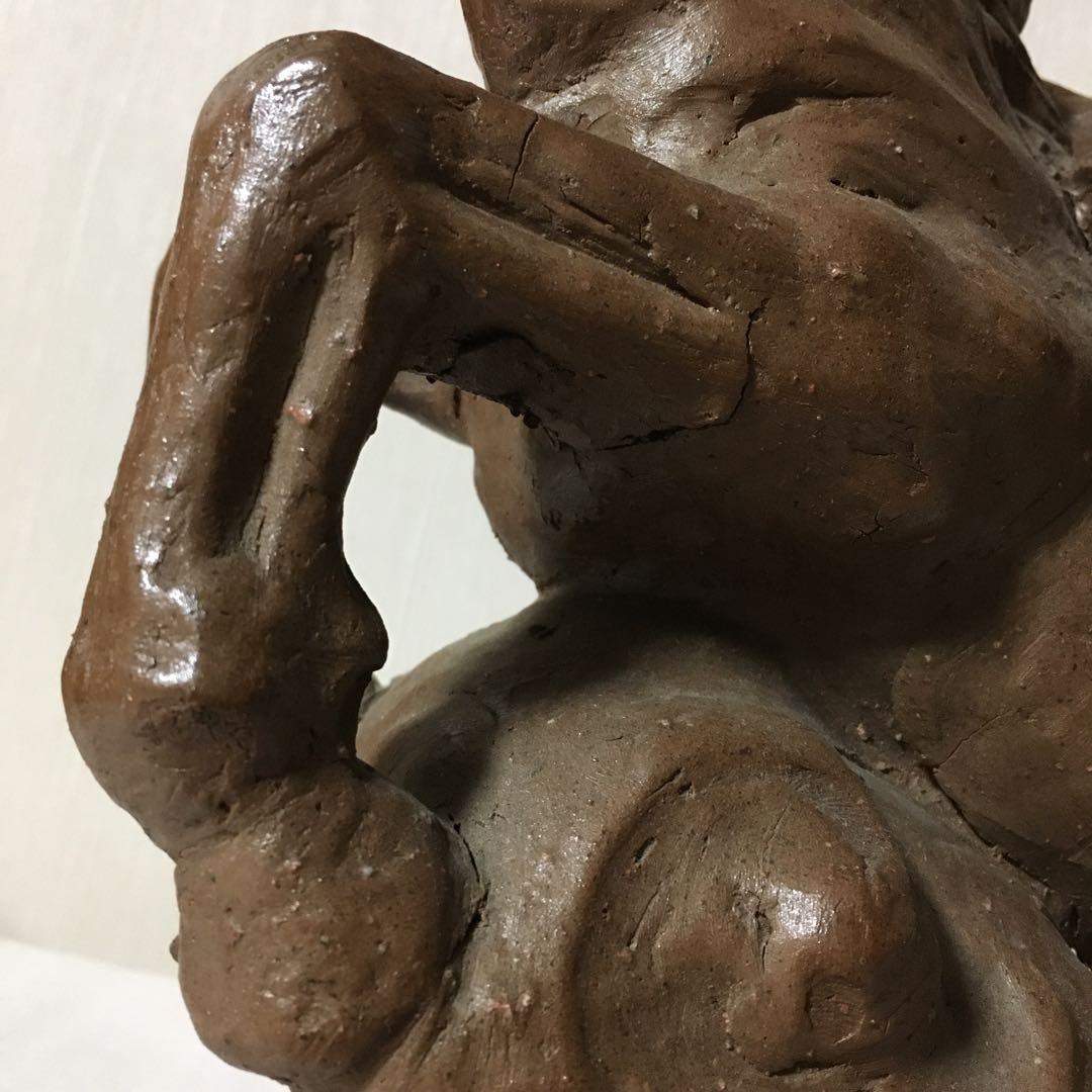 備前焼　馬　置物