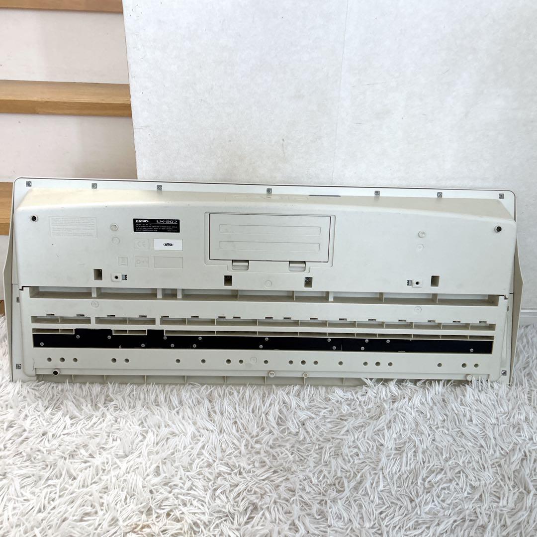 CASIO 光ナビゲーション キーボード LK-207 美品