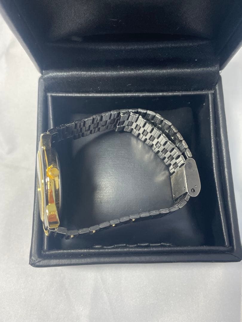 CHANEL クォーツ腕時計 ゴールド/ブラック ノベルティvintage香港製