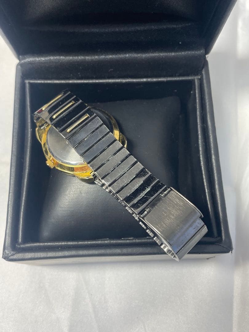 CHANEL クォーツ腕時計 ゴールド/ブラック ノベルティvintage香港製